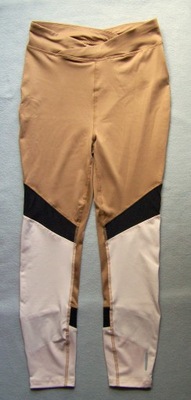 LEGGINSY DAMSKIE SPORTOWE 7/8 CAMEL XS NEWCENTIAL