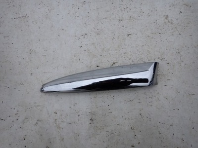 Fiat 500 lift левый хром бампера перед передний фото №1