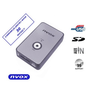 CAMBIADOR DIGITAL EMULADOR MP3 USB SD HYUNDAI 8PIN... (NVOX NV1080A  