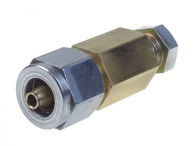 PRZEJSCIE GZ- 2392A CONNECTION HOSE CONNECTOR FARO-MIEDZ 6MM X 6MM  