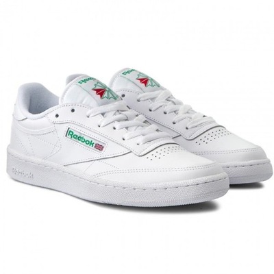 REEBOK CLUB C 85 BUTY SPORTOWE SKÓRZANE MĘSKIE 42 3A8G4*