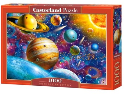 CASTORLAND Puzzle 1000 ELEMENTÓW Układ Słoneczny