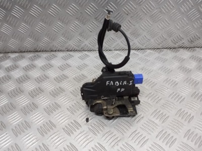 Замок двері правий перед skoda fabia i фото №1