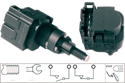 ERA CONMUTADOR DE LUZ LUZ DE FRENADO AUDI A3 SEAT ALTEA IBIZA IV FABIA ROOMSTER  