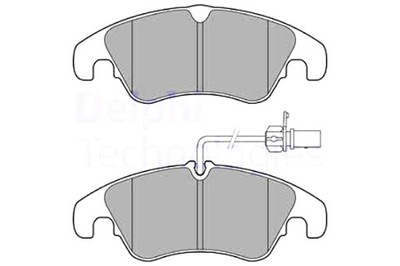 DELPHI ZAPATAS DE FRENADO PARTE DELANTERA AUDI A6 ALLROAD C7 A6 C7 A7 Q5 1.8-4.0  