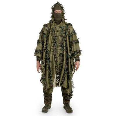 Strój maskujący Helikon Leaf Ghillie US Woodland