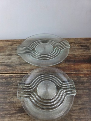 Patera ,talerzyk RONDO SZKŁO ZĄBKOWICE Z PRL