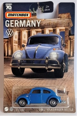 Matchbox Garbus 1962 Volkswagen Beetle 04/12 Germany