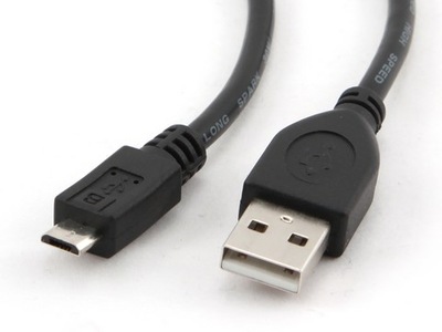 Markowy kabel USB A - USB micro B - krótki 50 cm