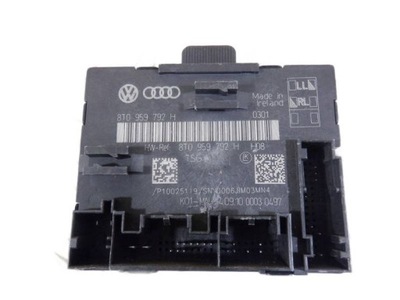 Audi a5 8t блок керування модуль двері 8t0959792h фото №1