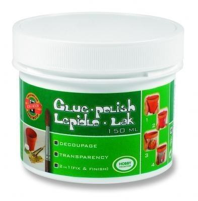 Klej do Decoupage LAKIER TECHNIKA SERWETKOWA 150ml Super WYDAJNY Klej