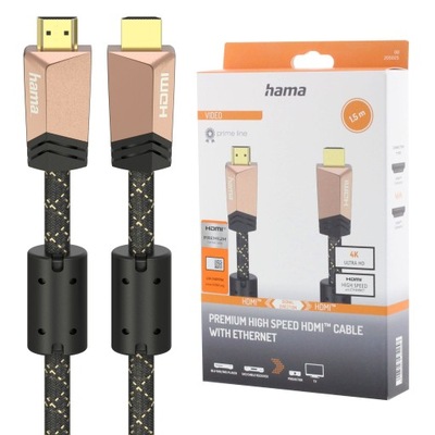 Hama Kabel Hdmi 2.0B 4K, 1,5M, Premium