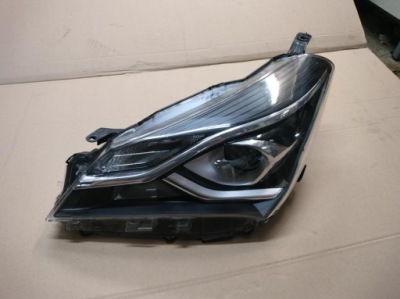 Yaris iii 3 lift 14-17 лампа левая линза eu фото №1