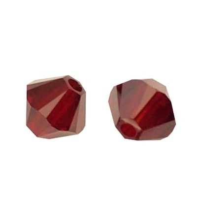 Swarovski 5328 Bicone 4mm Siam - 10 sztuk