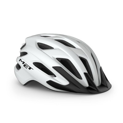 Kask rowerowy MTB MET CROSSOVER II 59 - 64 cm XL biały