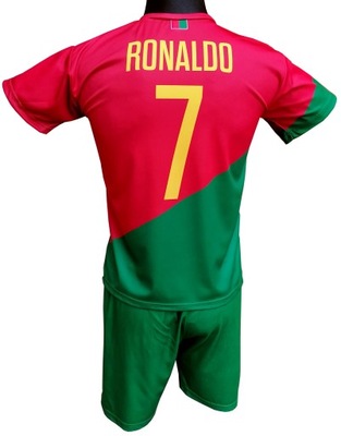 Komplet strój piłkarski Ronaldo Portugalia :: L