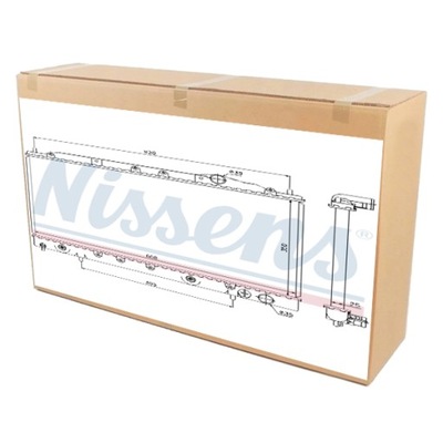 Радіатор двигуна wody do mitsubishi eclipse i фото №1
