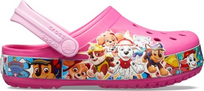 Klapki Crocs Fun Lab Psi patrol różowe 32-33 J1