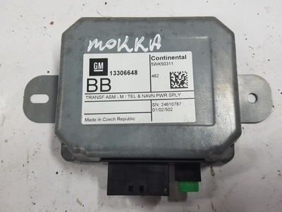 Opel mokka i a 12r- блок керування модуль навігації фото №1