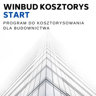 Program do kosztorysowania WINBUD Start