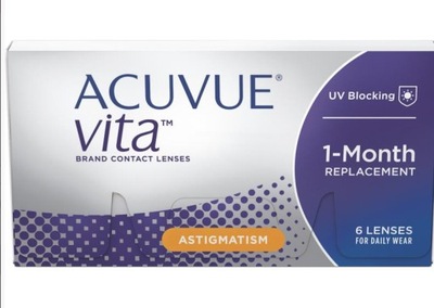 Soczewki Acuvue ASTIGMATISM6szD-0,75 CYL-1,25OŚ070