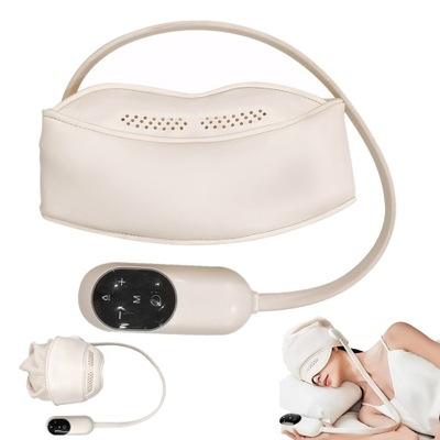 MASAŻER GŁOWY Oczu 360° ZATOKI MIGRENA BÓL GŁOWY Bezsenność STRES 6 STREF