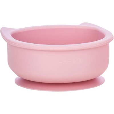 Miseczka Freeon różowy silikon