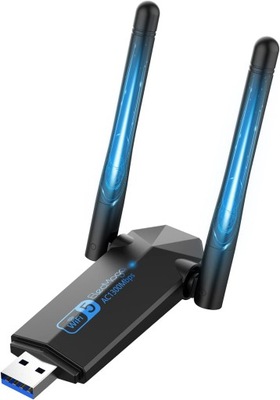 Karta USB WLAN do komputera PC ElecMoga 1300 Mbps Adapter USB 3.0