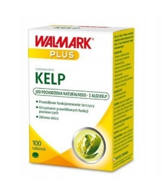 WALMARK KELP JOD NATURALNY TARCZYCA