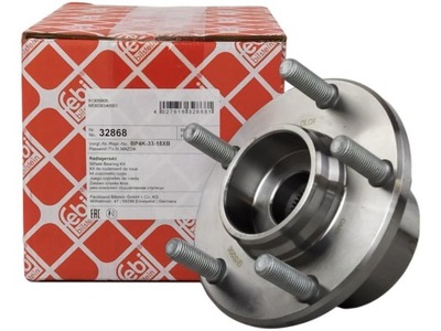 Febi підшипник ступиця колеса перед mazda 3 bk фото №1