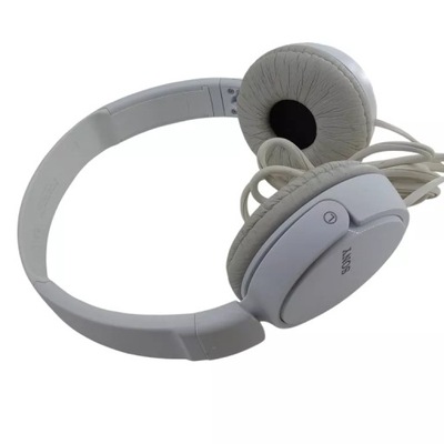SŁUCHAWKI NAUSZNE SONY MDR-ZX110 BIAŁE