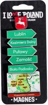 Magnes I love Poland Lubelskie ILP-MAG-C-LUB-12