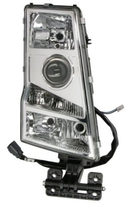 Volvo fh fh12 fh16 fm fm10 фара правый квадратный штекер łódź фото №1