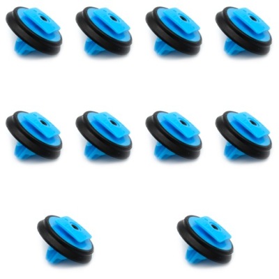 10x клипса накладки порога порог jeep fiat citroen фото №1