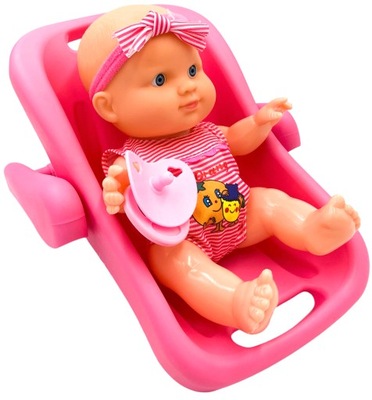 Bobas bábika nosič autosedačka dieťa cumlík cumelek dievča