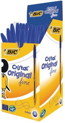 Długopis BIC Cristal Fine Original niebieski 50szt