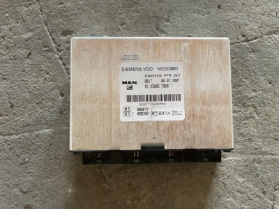 Блок керування ffr man 81258057068 фото №1
