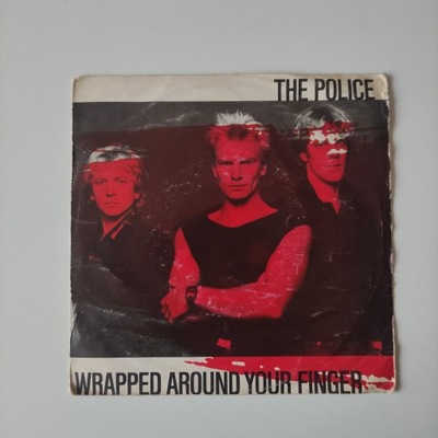 THE POLICE - WRAPPED AROUND YOUR FINGER - STING - Single LP -