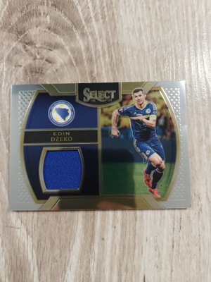 Karta piłka nożna EDIN DZEKO 2016-17 PANINI SELECT JERSEY KOSZULKA