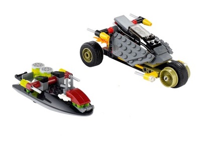 LEGO Żółwie Ninja Turtles Pościg 79102 pojazdy - niekompletny