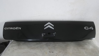 Citroen c4 coupe 04-10 накладка молдинг кришки задня czarna фото №1