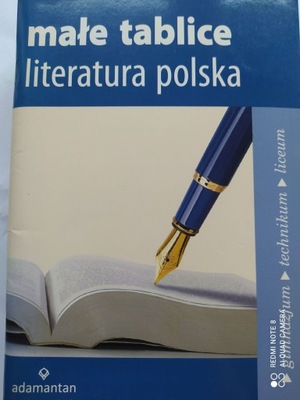 Małe Tablice Literatura Polska
