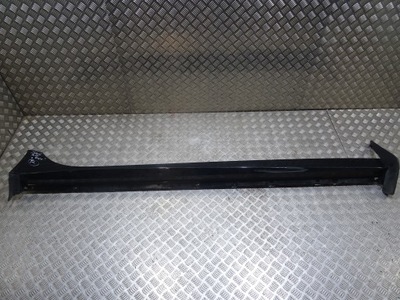 Jaguar xe lift r sport молдинг поріг права ebony black gx7m-101d56-a фото №1