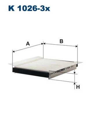 K1026-3X FILTER CABINS  