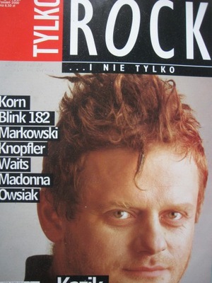 TYLKO ROCK Korn, Madonna, Knopfler, Kazik, Owsiak - 9/2000