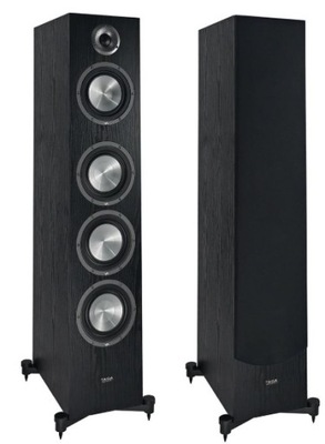 KOLUMNY PODŁOGOWE TAGA HARMONY PLATINUM F-120 V.4 BLACK CZARNE PARA