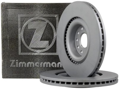 ZIMMERMANN ГАЛЬМІВНІ ДИСКИ ПЕРЕД VW GOLF V PASSAT 05- 345MM