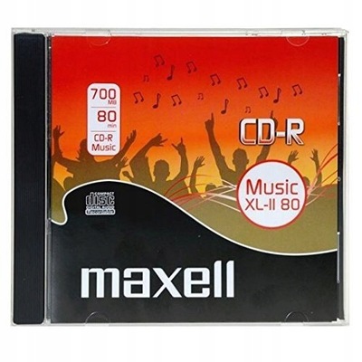 Płyta Maxell Music XL-II do muzyki CD-R AUDIO JC