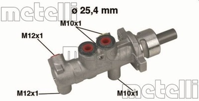 BOMBA DE FRENADO RENAULTYL MASTER 98- SIN ABS 202-415  