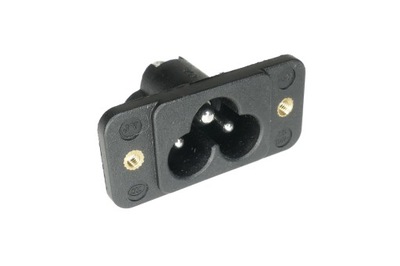 GNIAZDO ZASILAJĄCE AC KONICZYNKA DO OBUDOWY